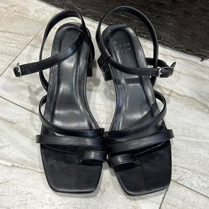 A NEW DAY WOMENS BLACK HEELS